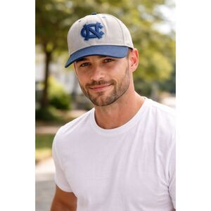 Vintage Nike Hat UNC North Carolina Tar Heels Basketball Size 7 1/2 Baseball Cap